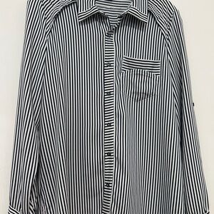 Sabié Striped Button-Up Shirt